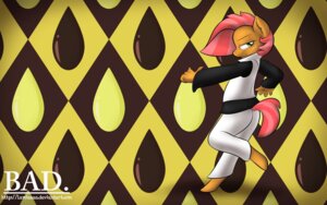 Rating: Safe Score: 0 Tags: 16:10 anthro anthrofied babs_seed_(mlp) clothing e621 earth_pony equid equine female freckles friendship_is_magic fur green_eyes hair hasbro horse mammal multicolored_hair my_little_pony pony solo tail tan_body tan_fur two_tone_hair unknown_artist widescreen User: bunchy7s