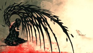 Rating: Safe Score: 0 Tags: ambiguous_gender angel avian bird blood bodily_fluids dark demon e621 hell humanoid nanomortis solo wings User: bunchy7s