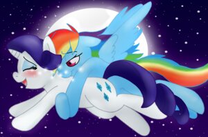 Rating: Safe Score: 0 Tags: 2012 blackbewhite2k7 blue_body blue_feathers blue_fur blush bodily_fluids cutie_mark duo e621 enigmaticfrustration equid equine eyes_closed feathered_wings feathers female feral flying friendship_is_magic fur hair hasbro horn mammal moon multicolored_hair multicolored_tail my_little_pony mythological_creature mythological_equine mythology night outside pegasus purple_eyes purple_hair rainbow_dash_(mlp) rainbow_hair rainbow_tail rarity_(mlp) star tail tears thesketchyenigma unicorn wings User: bunchy7s
