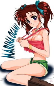 Rating: Questionable Score: 0 Tags: 1girls artist_request bakusou_kyoudai_let's_and_go blue_eyes bracelet breasts cutoffs daisy_dukes denim denim_shorts female hair hair_ribbon jewelry large_breasts midriff necklace oogami_marina pointy_chin red_hair ribbon rule34 shorts tank_top twintails User: bunchy7s