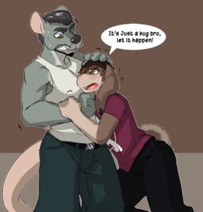 Rating: Safe Score: 0 Tags: anthro beard belt bottomwear brown_eyes brown_hair clothing dialogue digital_media_(artwork) duo e621 english_text eye_contact facial_hair grey_hair hair humor lagomorph leporid looking_at_another male mammal mouse murid murine pants rabbit rodent seth-iova shirt tail tank_top text topwear User: bunchy7s Rating: Safe Score: 0 Tags: anthro beard belt bottomwear brown_eyes brown_hair clothing dialogue digital_media_(artwork) duo e621 english_text eye_contact facial_hair grey_hair hair humor lagomorph leporid looking_at_another male mammal mouse murid murine pants rabbit rodent seth-iova shirt tail tank_top text topwear User: bunchy7s