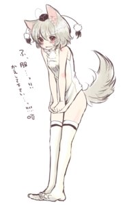 Rating: Safe Score: 0 Tags: animal_humanoid bare_shoulders blush bodily_fluids bottomless canid canid_humanoid canine canine_humanoid canis clothed clothing clothing_pull covering covering_crotch dog_humanoid domestic_dog e621 embarrassed female grey_hair hair hat headgear headwear hi_res humanoid itsuki0v0 legwear mammal mammal_humanoid momiji_inubashiri red_eyes shirt shirt_pull short_hair simple_background sketch solo tail tears thigh_highs tokin_hat topwear topwear_pull touhou white_background white_clothing white_legwear User: bunchy7s