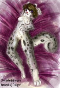 Rating: Explicit Score: 0 Tags: 2009 breasts copyright_symbol e621 felid female genitals inquis_(character) leopard leopard_spots lying mammal nude on_back onigrift pantherine snow_leopard solo spots symbol tail vulva User: bunchy7s