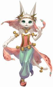 Rating: Safe Score: 0 Tags: anthro armlet bell biped blue_eyes e621 felid female foomidori jingle_bell looking_at_viewer mammal simple_background slim solo standing tail white_background User: bunchy7s