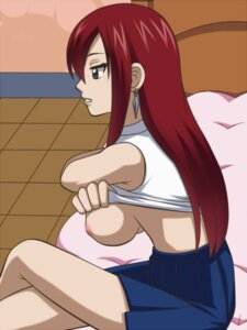 Rating: Explicit Score: 0 Tags: 1girls awa breasts brown_eyes earrings erza_scarlet fairy_tail female jewelry legs_crossed long_hair looking_down pleated_skirt profile red-haired_female red_hair rule34 sitting skirt sleeveless solo undressing User: bunchy7s
