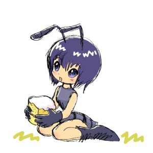 Rating: Safe Score: 0 Tags: 1:1 animal_humanoid antennae_(anatomy) arthropod arthropod_humanoid blue_eyes blue_hair e621 female hair humanoid insect insect_humanoid kneeling low_res pukao simple_background sitting smile solo white_background young User: bunchy7s