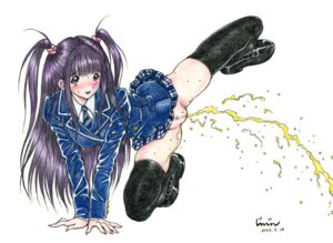 Rating: Explicit Score: 0 Tags: 1girls 2003 female hair_ribbon houkago jinjin leg_up legwear peeing pussy rule34 school_uniform schoolgirl shoes skirt stockings thighhighs uniform User: bunchy7s