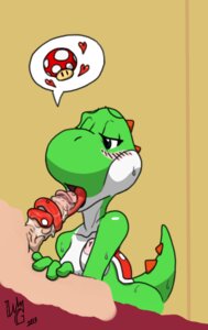 Rating: Explicit Score: 0 Tags: 2013 anthro blush bodily_fluids breasts dinosaur disembodied_penis duo e621 erection female female_focus fingers fungus genitals green_yoshi hi_res humanoid_genitalia humanoid_penis long_tongue male male/female mario_bros mushroom nintendo nipples non-mammal_breasts non-mammal_nipples open_mouth oral penis prehistoric_species reptile scalie sex solo_focus super_mushroom sweat tail tongue tongue_out tonguejob wumpismcgrumpis yoshi User: bunchy7s