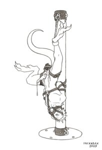 Rating: Explicit Score: 0 Tags: anthro bdsm black_and_white bodily_fluids bondage bound buttplug cuff_(restraint) cum e621 erection genital_fluids genitals incendax lizard male monochrome muzzle_(object) muzzled penis plug_(sex_toy) reptile restraints scalie sex_toy shackles solo submissive submissive_male suspension tail User: bunchy7s