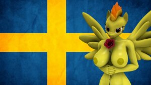 Rating: Questionable Score: 0 Tags: 16:9 3d_(artwork) anthro anthrofied areola between_breasts big_breasts breasts digital_media_(artwork) e621 equid equine erect_nipples feathered_wings feathers female flag flag_background flower flower_between_breasts friendship_is_magic hasbro holding_flower holding_object holding_rose huge_breasts mammal my_little_pony mythological_creature mythological_equine mythology navel nipples object_between_breasts pegasus plant rose_(flower) simple_background smile solo source_filmmaker_(artwork) spitfire_(mlp) swedish swedish_flag swedishsnus widescreen wings wonderbolts_(mlp) yellow_body yellow_feathers User: bunchy7s
