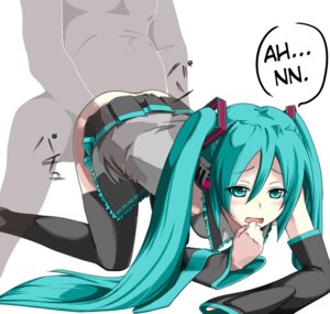 Rating: Explicit Score: 0 Tags: 1boy 1girl 1girls all_fours aqua_eyes aqua_hair aqua_necktie bangs bare_shoulders black_skirt blush boots clothed_female_nude_male clothed_sex clothes_lift collared_shirt detached_sleeves doggy_style doggystyle fat_male female frilled_shirt_collar frills grey_shirt hair_between_eyes hand_to_own_mouth hard_translated hatsune_miku headphones hetero long_hair male necktie no_panties nude open_mouth pleated_skirt pussy rule34 sex sex_from_behind shadow shirt simple_background skirt skirt_lift sleeveless sleeveless_shirt solo_focus speech_bubble text thigh_boots thighhighs tied_hair translated twintails vaginal_penetration very_long_hair vocaloid white_background zettai_ryouiki User: bunchy7s