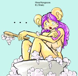 Rating: Questionable Score: 0 Tags: 1girls anthro archie_comics bath bath_tub breasts brush bubble curvy earrings female female_only large_breasts mina_mongoose mongoose nude purple_hair rule34 sega sonic_(series) sonic_the_hedgehog_(archie) sonic_the_hedgehog_(comics) sonic_the_hedgehog_(series) surprised tagme yellow_fur User: bunchy7s