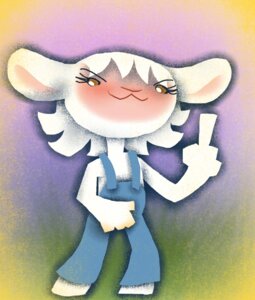 Rating: Safe Score: 0 Tags: angry anthro bovid brown_eyes caprine clothing domestic_sheep e621 female gesture hand_gesture hooves mammal middle_finger overalls sandypants sandypants_(character) sheep solo User: bunchy7s