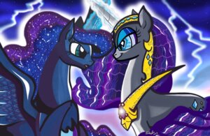 Rating: Safe Score: 0 Tags: 2013 armor aurora-chiaro blue_eyes blue_eyeshadow constellation duo e621 electricity equid equine eyeshadow feathered_wings feathers female feral friendship_is_magic gem glowing hair hasbro headgear helmet horn idw_publishing jewelry lightning makeup mammal my_little_pony my_little_pony_(idw) mythological_creature mythological_equine mythology necklace night nightmare_rarity_(idw) princess_luna_(mlp) purple_hair sparkles star unicorn winged_unicorn wings User: bunchy7s