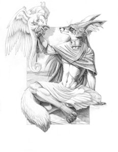 Rating: Safe Score: 0 Tags: 2006 anthro bent_legs canid canine canis coyote crossed_ankles domestic_pet dragon duo e621 feathered_wings feathers feral fur furred_dragon furred_scalie greyscale hibbary horn male mammal micro monochrome mythological_creature mythological_scalie mythology native_american scalie sitting size_difference slim spread_knees tail wings User: bunchy7s