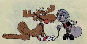 Rating: Explicit Score: 0 Tags: anthro aviator_cap ball_gag bdsm bondage bound bullwinkle_j._moose clothed clothing crossdressing deer digital_media_(artwork) dominant dominant_male duo e621 ear_piercing facial_piercing femboy fishnet_clothing footwear gag gagged high_heels holding_leash holding_object jay_ward_productions kneeling leash lipstick makeup male male/male mammal moose new_world_deer nose_piercing nose_ring piercing riding_crop ring_piercing rocket_j._squirrel rocky_and_bullwinkle rodent sciurid septum_piercing shoes submissive submissive_male tail tree_squirrel unknown_artist whip User: bunchy7s