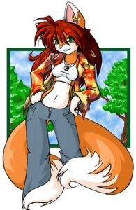 Rating: Safe Score: 0 Tags: 2005 anthro biped bottomwear bracelet canid canine clothed clothing e621 ear_piercing ear_ring female firekitty fox green_eyes grin hair jewelry long_hair looking_at_viewer mammal midriff multi_tail navel necklace orange_body pants piercing red_hair ring_piercing shirt smile solo standing sylia tail tank_top topwear User: bunchy7s Rating: Safe Score: 0 Tags: 2005 anthro biped bottomwear bracelet canid canine clothed clothing e621 ear_piercing ear_ring female firekitty fox green_eyes grin hair jewelry long_hair looking_at_viewer mammal midriff multi_tail navel necklace orange_body pants piercing red_hair ring_piercing shirt smile solo standing sylia tail tank_top topwear User: bunchy7s