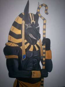 Rating: Safe Score: 0 Tags: 3:4 abs akiak anthro anubian_jackal anubis bottomwear canid canine canis clothing deity e621 egyptian egyptian_clothing egyptian_headdress egyptian_mythology grandfathered_content growling hat headdress headgear headwear heka_scepter hi_res jackal loincloth looking_at_viewer male mammal melee_weapon middle_eastern_mythology muscular muscular_anthro muscular_male mythology nemes_(clothing) polearm solo staff traced weapon User: bunchy7s
