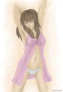 Rating: Explicit Score: 0 Tags: armpits arms_up blue_eyes breasts brown_hair dead_or_alive female female_only hitomi_(doa) human lingerie navel negligee nightgown nightie panties rule34 see-through solo standing stretch tecmo underwear white_panties User: bunchy7s