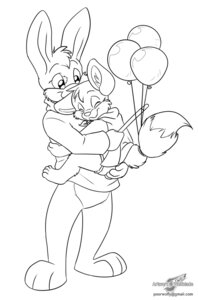 Rating: Safe Score: 0 Tags: anthro attached_to_balloon balloon canid canine canis domestic_dog duo e621 fox inflatable kennykitsune magic_user male mammal monochrome simple_background smile tail wand white_background wolfblade young young_anthro young_male User: bunchy7s