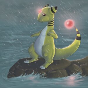 Rating: Safe Score: 0 Tags: 1:1 ambiguous_gender ampharos biped cloud digitigrade e621 feral generation_2_pokemon kei-le nintendo outside overcast pokemon pokemon_(species) raining rocky_shore sea seaside sky solo tail water yellow_body yellow_skin User: bunchy7s