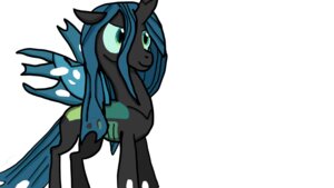 Rating: Safe Score: 0 Tags: 16:9 arthropod changeling_(mlp) e621 female feral friendship_is_magic green_eyes green_hair hair hasbro horn insect_wings jbond my_little_pony queen_chrysalis_(mlp) simple_background smile solo tail white_background widescreen wings User: bunchy7s