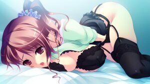 Rating: Explicit Score: 0 Tags: bed bra brown_hair female game_cg garter_belt hamashima_shigeo hinamidori_sayouko masturbation necklace panties pochi_to_goshujin-sama rule34 skyfish stockings underwear User: bunchy7s