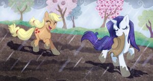 Rating: Safe Score: 0 Tags: accessory applejack_(mlp) blonde_hair blue_hair clothing cloud cowboy_hat cutie_mark duo e621 earth_pony equid equine eyes_closed female feral freckles friendship_is_magic hair hair_accessory hair_tie happy hasbro hat headgear headwear hooves horn horse laugh long_hair mammal mud my_little_pony mythological_creature mythological_equine mythology nude outside plant pony quadruped raining rarity_(mlp) saphamia smile tail tree trot unicorn wet_hair User: bunchy7s