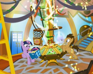 Rating: Safe Score: 0 Tags: 5:4 british_broadcasting_corporation crossover cutie_mark detailed_background diary doctor_who doctor_whooves_(mlp) duo e621 earth_pony equid equine female feral friendship_is_magic fur hair hasbro horn horse male mammal multicolored_hair my_little_pony mythological_creature mythological_equine mythology o_0 parody pixelkitties pony purple_body purple_fur purple_hair sonic_screwdriver tardis toony twilight_sparkle_(mlp) two_tone_hair unicorn User: bunchy7s