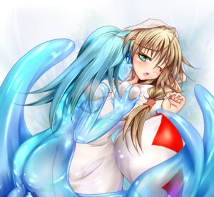Rating: Explicit Score: 0 Tags: blonde_hair blush breast_squeeze breasts female final_fantasy final_fantasy_tactics final_fantasy_tactics_(original) goo_girl green_eyes monikano monster_girl multiple_females multiple_girls robe rule34 slime slime_girl white_mage white_mage_(fft) yuri User: bunchy7s