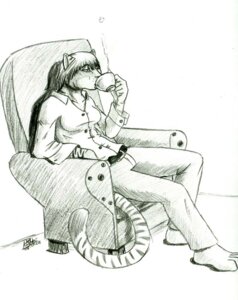 Rating: Safe Score: 0 Tags: anthro barefoot belt beverage biped bottomwear button_(fastener) camphor chair clothed clothing domestic_cat e621 feet felid feline felis female food furniture grymmbadger hair half-closed_eyes mammal monochrome narrowed_eyes pants shirt short_hair simple_background sitting sketch solo steam stripes tail tea topwear white_background User: bunchy7s Rating: Safe Score: 0 Tags: anthro barefoot belt beverage biped bottomwear button_(fastener) camphor chair clothed clothing domestic_cat e621 feet felid feline felis female food furniture grymmbadger hair half-closed_eyes mammal monochrome narrowed_eyes pants shirt short_hair simple_background sitting sketch solo steam stripes tail tea topwear white_background User: bunchy7s