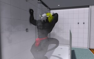 Rating: Explicit Score: 0 Tags: 2012 3d_(artwork) abs anthro balls_outline bandai_namco biceps big_muscles blackwargreymon bulge clothed clothing detailed_bulge digimon digimon_(species) digital_media_(artwork) drayce_(saixyuniz-xynz) e621 genital_outline male mask muscular muscular_anthro muscular_male nipple_piercing nipples pecs piercing pose reaver2kl4u shower skimpy solo speedo steam swimwear topless wet User: bunchy7s