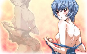 Rating: Explicit Score: 0 Tags: blue_hair blush breasts female hair makisige neon_genesis_evangelion one-piece_swimsuit posing red_eyes rei_ayanami rule34 short_hair small_breasts solo swimsuit topless undressing zoom_layer User: bunchy7s
