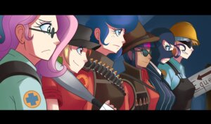 Rating: Safe Score: 0 Tags: alternate_species ammunition applejack_(mlp) armor bandolier baseball_bat bat_(object) black_bars builders_league_united clothing crossover e621 enecoo engineer_(team_fortress_2) english_text eyewear female fluttershy_(mlp) friendship_is_magic glasses group hair hard_hat hasbro hat headgear headwear heavy_(team_fortress_2) helmet human humanized letterbox long_hair mammal mask medic_(team_fortress_2) multicolored_hair my_little_pony not_furry princess_luna_(mlp) purple_hair rainbow_dash_(mlp) rainbow_hair rarity_(mlp) reliable_excavation_demolition scout_(team_fortress_2) sign slouch_hat sniper_(team_fortress_2) spy_(team_fortress_2) sunglasses team_fortress_2 text twilight_sparkle_(mlp) two_tone_hair valve valve_corporation weapon User: bunchy7s
