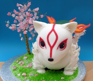Rating: Safe Score: 0 Tags: amaterasu_(okami) ambiguous_gender cake canid canine canis capcom cherry_blossom chibi clover_studio decoration deity dessert e621 feral flower food fur grandfathered_content mammal okami_(capcom) ornament plant prunus_(flower) solo thedarkdestroyer unknown_artist white_body white_fur wolf User: bunchy7s