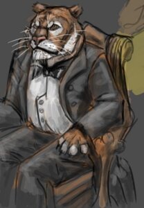 Rating: Safe Score: 0 Tags: anthro armchair biped black_claws black_tie_(suit) bow_(feature) bow_tie brown_body brown_eyes brown_fur chair claws clothed clothing collared_shirt detailed dress_shirt e621 felid fully_clothed fur furniture gdane gentleman grey_background hair hand_on_leg hand_on_thigh looking_away male mammal markings on_armchair pantherine realistic serious shirt simple_background sitting solo stare stripes suit tiger topwear whiskers white_markings User: bunchy7s Rating: Safe Score: 0 Tags: anthro armchair biped black_claws black_tie_(suit) bow_(feature) bow_tie brown_body brown_eyes brown_fur chair claws clothed clothing collared_shirt detailed dress_shirt e621 felid fully_clothed fur furniture gdane gentleman grey_background hair hand_on_leg hand_on_thigh looking_away male mammal markings on_armchair pantherine realistic serious shirt simple_background sitting solo stare stripes suit tiger topwear whiskers white_markings User: bunchy7s