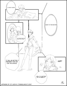 Rating: Questionable Score: 0 Tags: absurd_res black_and_white broken_language comic computer dialogue e621 electronics english_text female four_frame_image hi_res human mammal monochrome sequence solo speech_bubble text thehellwolf transformation User: bunchy7s