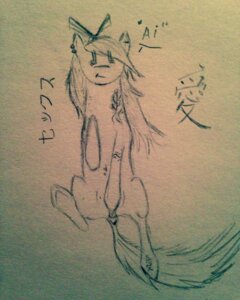 Rating: Explicit Score: 0 Tags: accessory anus black_and_white bow_(feature) bow_accessory bow_ribbon coffee_mixer e621 ear_piercing earth_pony equid equine fan_character female graphite_(artwork) hair_accessory hair_bow hair_ribbon hasbro hi_res horse japanese_text mammal monochrome my_little_pony navel navel_piercing piercing pony ribbons solo tattoo teats text traditional_media_(artwork) User: bunchy7s