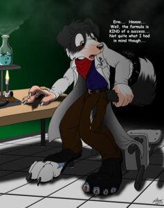 Rating: Safe Score: 0 Tags: 2012 anthro bunsen_burner canid canine canis catmonkshiro chair clothing domestic_dog e621 english_text furniture hi_res laboratory_equipment male mammal paws potion scientific_instrument snout solo tail text torn_clothing transformation User: bunchy7s Rating: Safe Score: 0 Tags: 2012 anthro bunsen_burner canid canine canis catmonkshiro chair clothing domestic_dog e621 english_text furniture hi_res laboratory_equipment male mammal paws potion scientific_instrument snout solo tail text torn_clothing transformation User: bunchy7s