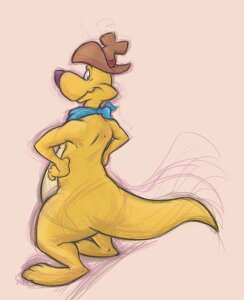 Rating: Safe Score: 0 Tags: 3_toes anthro biped black_eyes black_nose blue_clothing blue_kerchief blue_neckerchief brown_clothing brown_cowboy_hat brown_hat brown_headwear clothed clothing cowboy_hat e621 feet fur hat headgear headwear kerchief looking_back macropod male mammal marsupial mostly_nude mr._thickley neckerchief neckwear simple_background sketch solo tail taz-mania thick_tail toes truce wallaby warner_brothers white_background yellow_body yellow_fur yellow_tail User: bunchy7s