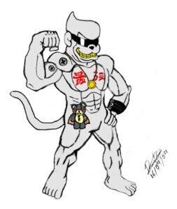 Rating: Safe Score: 0 Tags: 2009 abs bandai_namco digimon digimon_(species) doll dvp89 e621 etemon eyewear flexing gold_(metal) gold_tooth grey_body japanese_text male mammal metaletemon muscular muscular_male primate red_eyes simple_background smile solo sunglasses tail text warumonzaemon white_background User: bunchy7s Rating: Safe Score: 0 Tags: 2009 abs bandai_namco digimon digimon_(species) doll dvp89 e621 etemon eyewear flexing gold_(metal) gold_tooth grey_body japanese_text male mammal metaletemon muscular muscular_male primate red_eyes simple_background smile solo sunglasses tail text warumonzaemon white_background User: bunchy7s