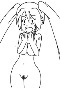 Rating: Explicit Score: 0 Tags: 1girl breasts covering covering_breasts female female_pubic_hair greyscale hatsune_miku large_breasts long_hair monochrome navel nude open_mouth pubic_hair rule34 solo tagme twintails very_long_hair vocaloid User: bunchy7s