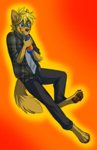 Rating: Safe Score: 0 Tags: anthro barefoot biped blonde_hair blue_eyes brown_body brown_fur brown_nose catinyourcloset e621 facial_markings feet fur hair head_markings herpestid male mammal markings mongoose seth_häser solo tail User: bunchy7s