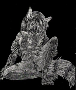 Rating: Explicit Score: 0 Tags: anthro biped black_background breasts clitoris digital_drawing_(artwork) digital_media_(artwork) e621 ear_piercing female genitals greyscale hyena karja mammal monochrome nipple_piercing nipples nude piercing simple_background sitting sketch solo spread_legs spreading striped_hyena tail vulva User: bunchy7s