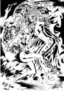 Rating: Explicit Score: 0 Tags: 2004 2girls al_rio boots breasts cape claws clothed clothing dark_hair dc dc_comics detailed ear_piercing fangs female female_only fighting high_heel_boots human light_scales light_skin long_hair looking_at_another medium_eyes medusa monochrome mostly_nude nipples open_mouth piercing pointy_ears realistic rule34 side_view snake_hair tagme tattoo vambraces wonder_woman wonder_woman_(series) User: bunchy7s