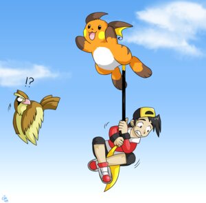 Rating: Safe Score: 0 Tags: avian beak bird cloud e621 exclamation_point feathered_wings feathers feral flying generation_1_pokemon group human interrobang male mammal nintendo outside pidgey pokemon pokemon_(species) question_mark raichu rodent sky skyscape tail the-chu wings User: bunchy7s