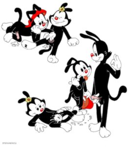 Rating: Explicit Score: 0 Tags: animaniacs anthro dot_warner female fur male rule34 stefanescu straight unknown_species wakko_warner yakko_warner User: bunchy7s