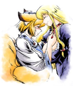Rating: Safe Score: 0 Tags: animal_humanoid azuki_osamitsu blonde_hair blush breasts canid canid_humanoid canine canine_humanoid cleavage clothed clothing duo e621 female fox fox_humanoid fox_tail gloves hair handwear humanoid long_hair mammal mammal_humanoid multi_tail ran_yakumo short_hair simple_background tail touhou white_background yellow_eyes yukari_yakumo User: bunchy7s Rating: Safe Score: 0 Tags: animal_humanoid azuki_osamitsu blonde_hair blush breasts canid canid_humanoid canine canine_humanoid cleavage clothed clothing duo e621 female fox fox_humanoid fox_tail gloves hair handwear humanoid long_hair mammal mammal_humanoid multi_tail ran_yakumo short_hair simple_background tail touhou white_background yellow_eyes yukari_yakumo User: bunchy7s