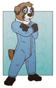 Rating: Safe Score: 0 Tags: anthro blue_eyes canid canine canis clothing domestic_dog e621 looking_at_viewer male mammal onesie smile solo tail unknown_artist young young_anthro young_male User: bunchy7s Rating: Safe Score: 0 Tags: anthro blue_eyes canid canine canis clothing domestic_dog e621 looking_at_viewer male mammal onesie smile solo tail unknown_artist young young_anthro young_male User: bunchy7s