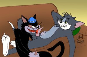 Rating: Explicit Score: 0 Tags: added_anatomy animal_genitalia anthro balls bodily_fluids butch_cat cum domestic_cat duo e621 erection felid feline felis fellatio genital_fluids genitals hi_res licking lufeed male male/male male_penetrated male_penetrating male_penetrating_male mammal metro-goldwyn-mayer naturally_unclothed oral penetration penile penis penis_lick sex smile teeth thomas_cat tom_and_jerry tongue tongue_out User: bunchy7s